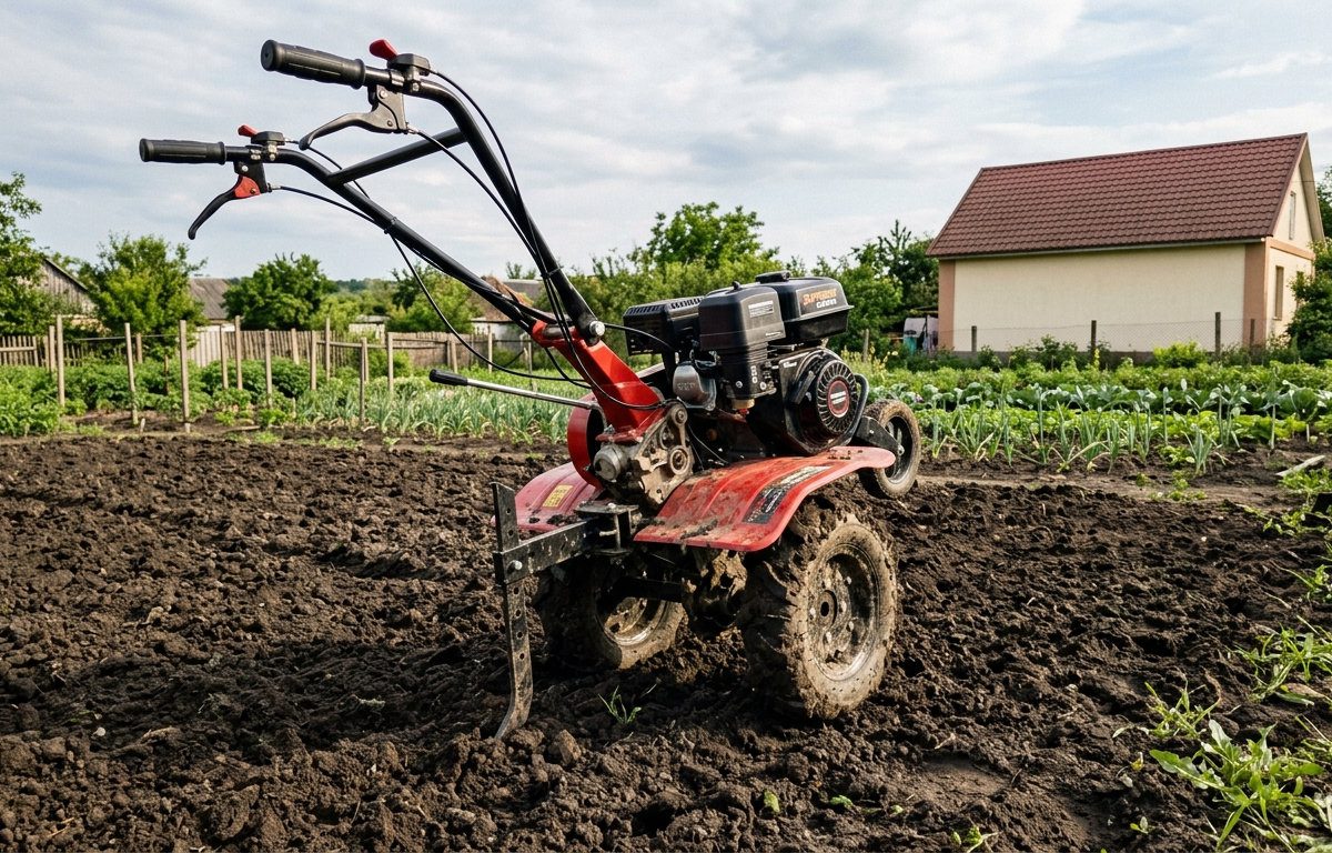 Бензиновий чи акумуляторний культиватор можуть зекономити багато часу та сил на городі