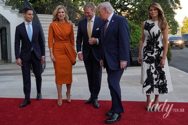 Дональд і Меланія Трампи, король Віллем-Олександр та королева Максима / © Associated Press