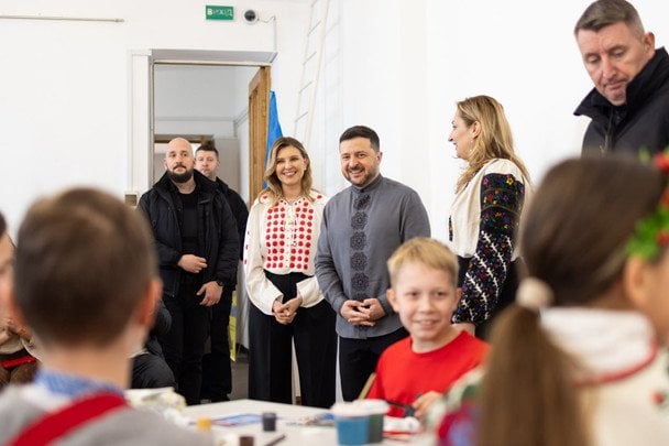 Олена і Володимир Зеленські / © Сайт президента України