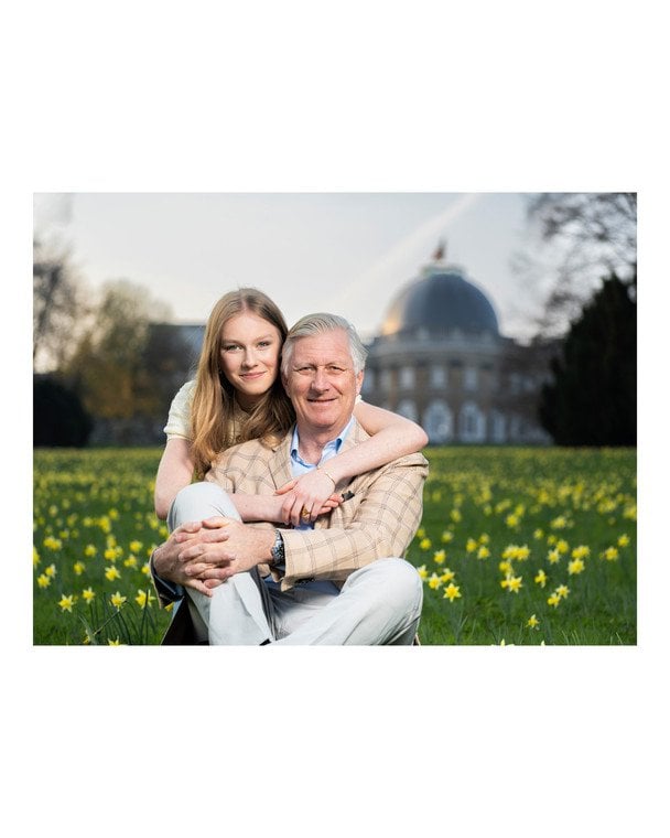 Король Філіп і принцеса Елеонора 2026 року / © Instagram Бельгійської королівської родини