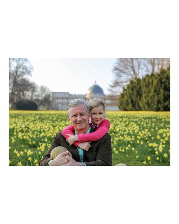 Король Філіп і принцеса Елеонора 2016 року / © Instagram Бельгійської королівської родини