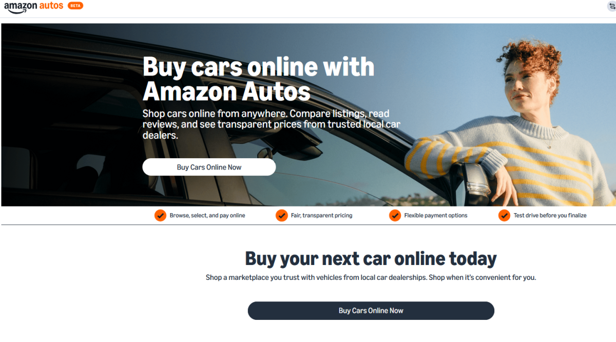 Amazon розширює продаж автомобілів: тепер доступні Chevrolet, Jeep, Subaru та інші бренди - фото 1