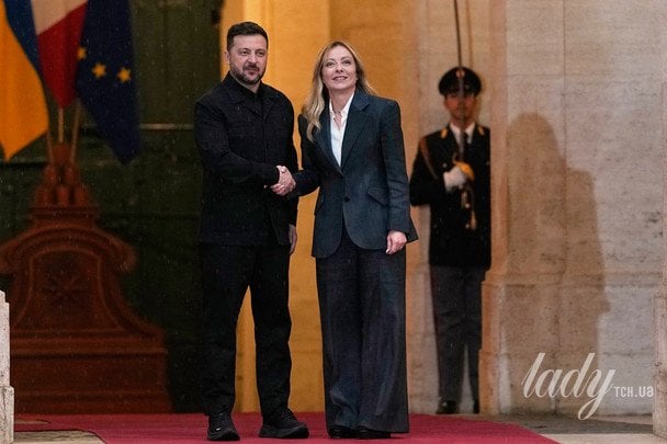 Володимир Зеленський і Джорджа Мелоні / © Associated Press