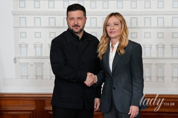 Володимир Зеленський і Джорджа Мелоні / © Associated Press