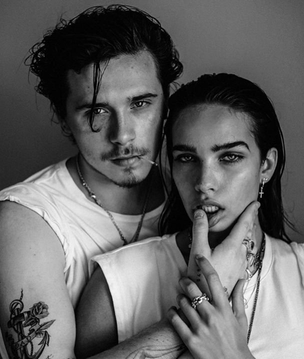 Бруклін Бекхем та Гана Крос / © instagram.com/hancross