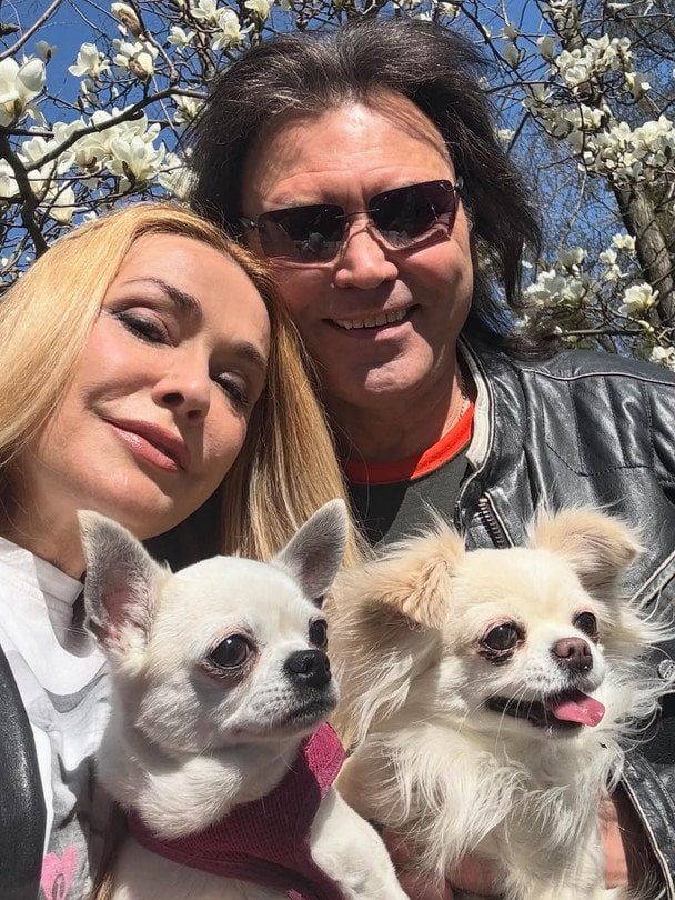 Ольга Сумська з чоловіком Віталієм / © instagram.com/olgasumska