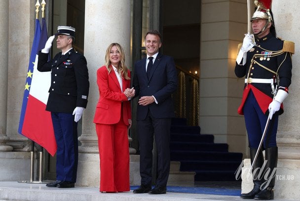Джорджа Мелоні та Еммануель Макрон / © Associated Press