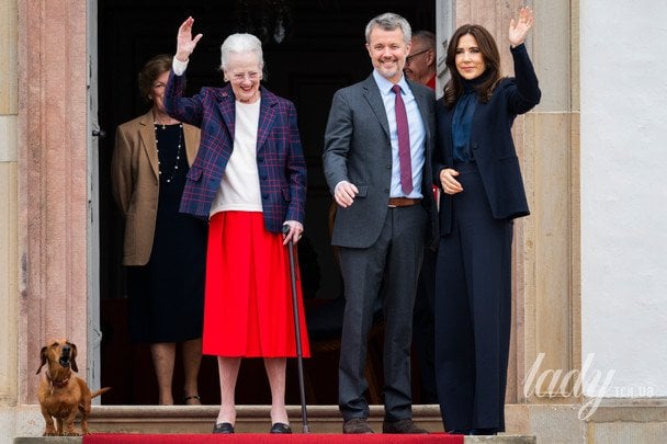 Королева Маргрете II, король Фредерік X та королева Мері / © Getty Images