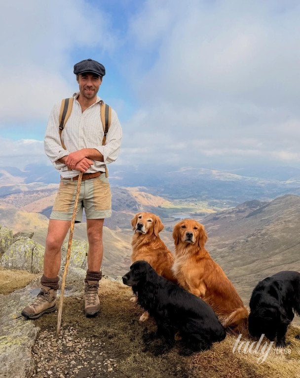 Джеймс Міддлтон та його собаки / © Instagram Джеймса Міддлтона