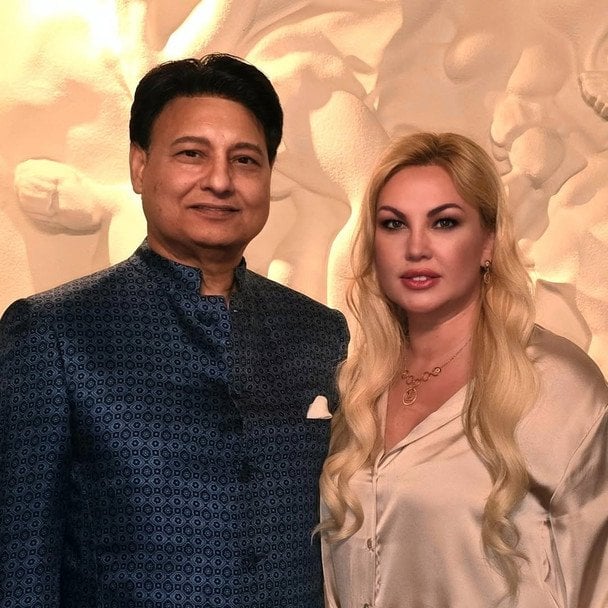 Камалія з ексчоловіком Мохаммадом Захуром / © instagram.com/kamaliyaofficial