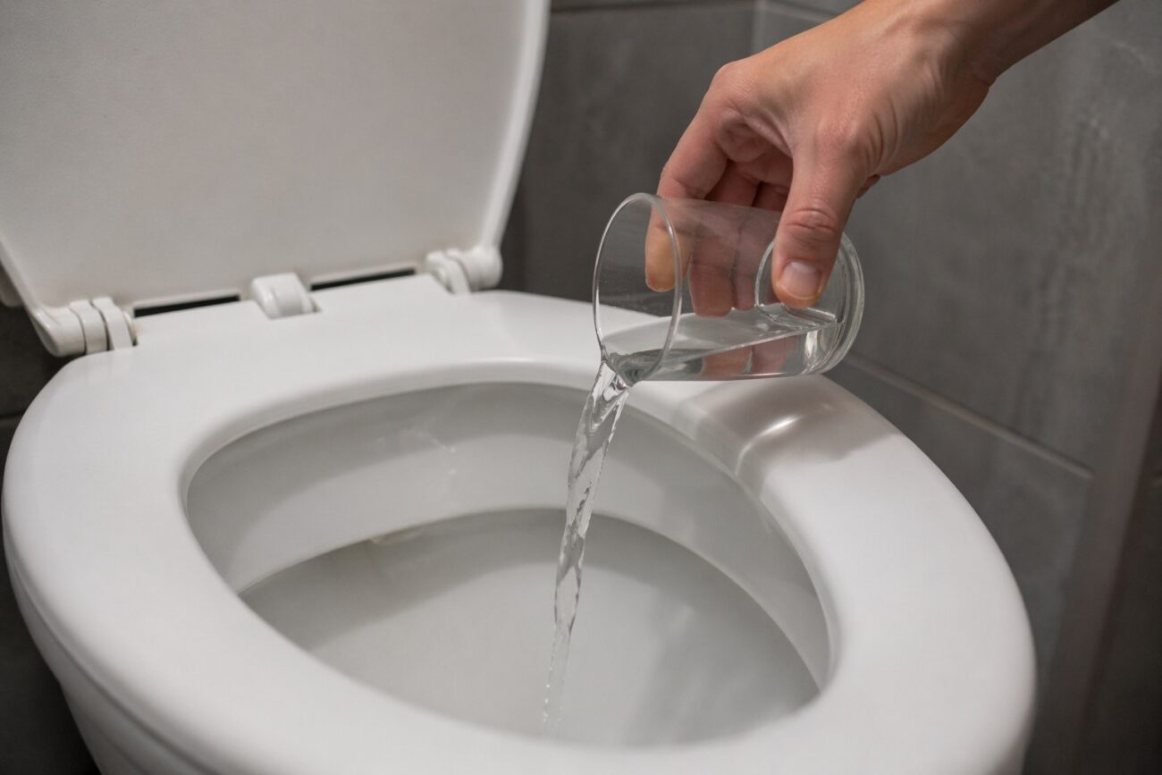 Господині розповіли, як легко відмити бруд у туалеті домашнім способом. Фото: Добрі новини 