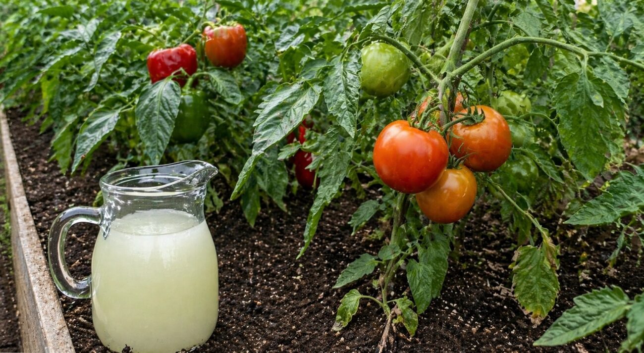 Садівники поділилися рецептом ефективного йодно-молочного підживлення для городу. Фото: Добрі новини