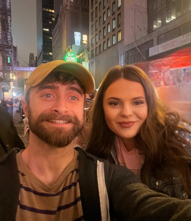 Деніел Редкліфф та українка Діана Паско / © threads.com/@diana_pasko