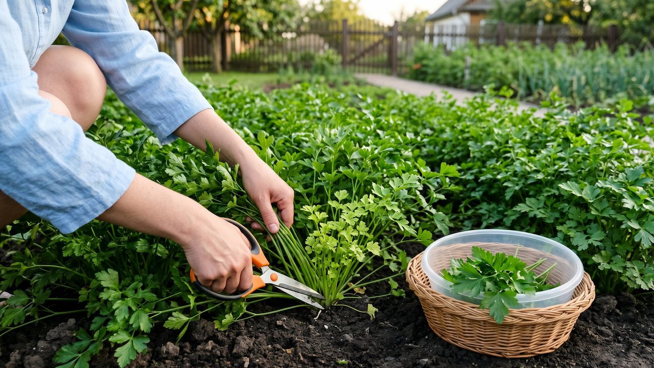 Правильна схема вирощування петрушки для щедрого врожаю протягом усього року