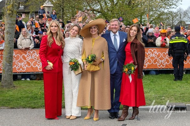 Королівська родина Нідерландів на святкуванні Дня короля / © Getty Images