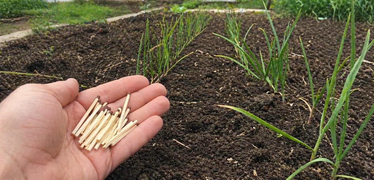 Городники розповіли, як застосовувати сірники для покращення ґрунту на городі. Фото: Добрі новини