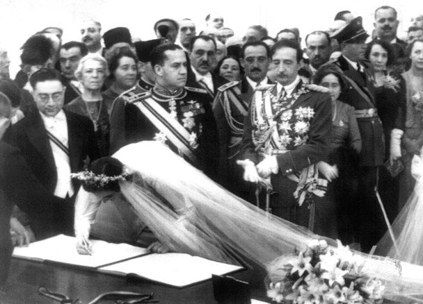 Весілля короля і королеви Албанії / © Associated Press