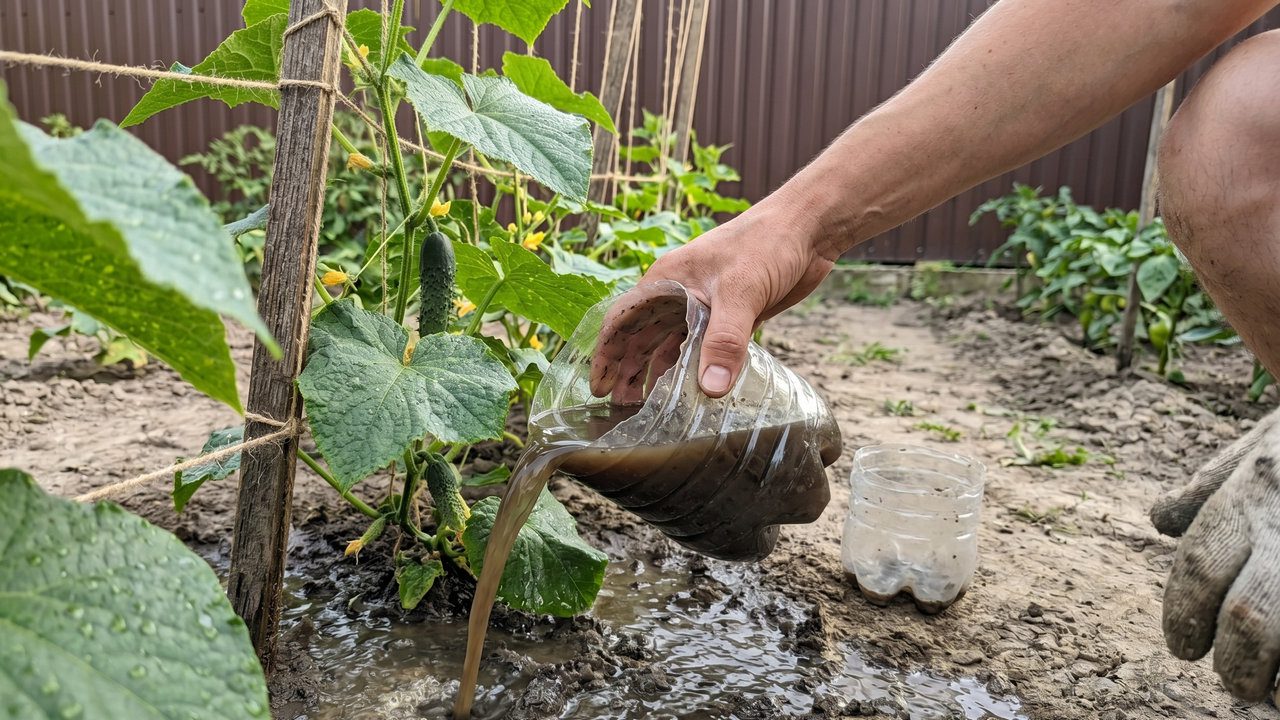 Грядку можна підживити золою, але обережно, щоб не зробити ґрунт занадто лужним