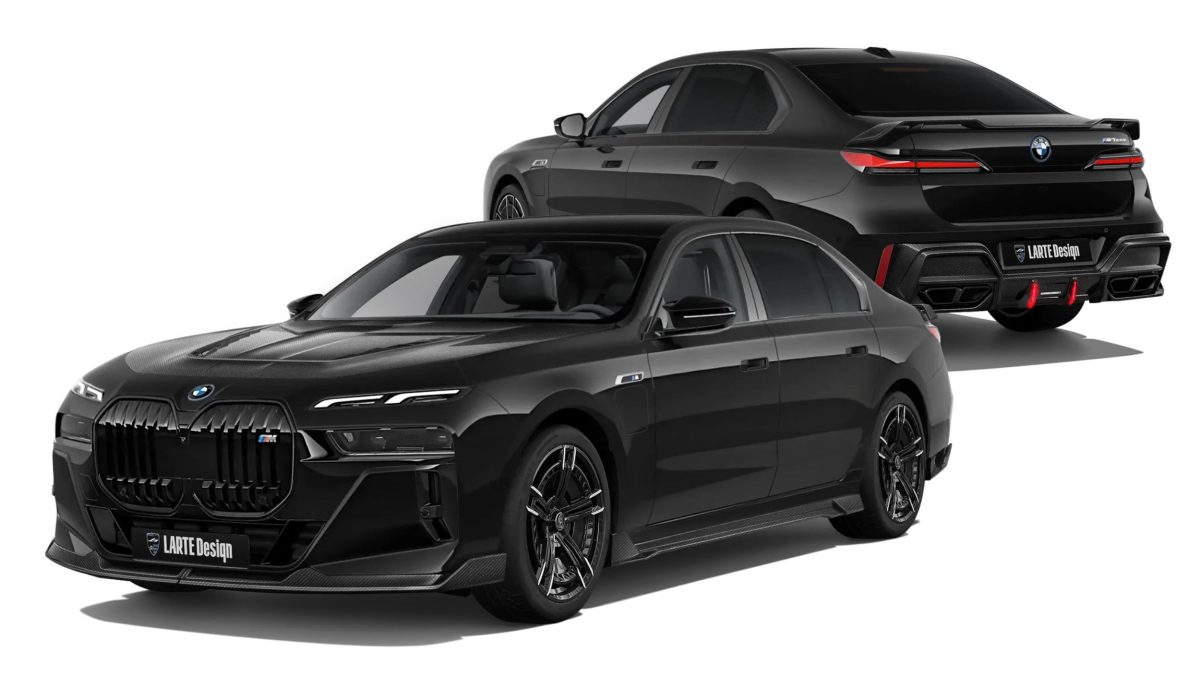 Справжній автомобіль лиходія: Larte Design створили фіолетовий карбоновий обвіс для BMW 7-Series - фото 1