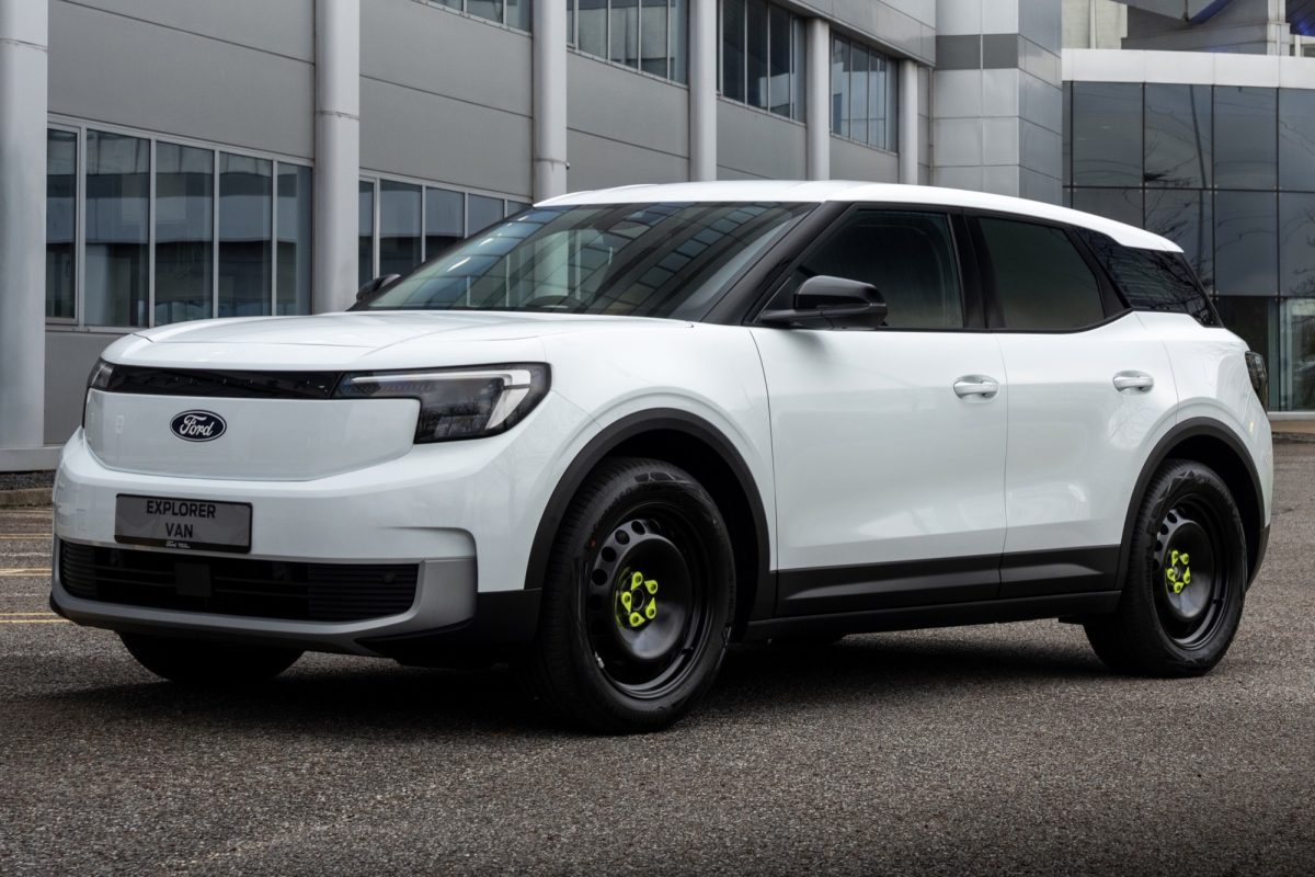 Електричний Ford Explorer перетворили на брутальний комерційний фургон для Європи - фото 2