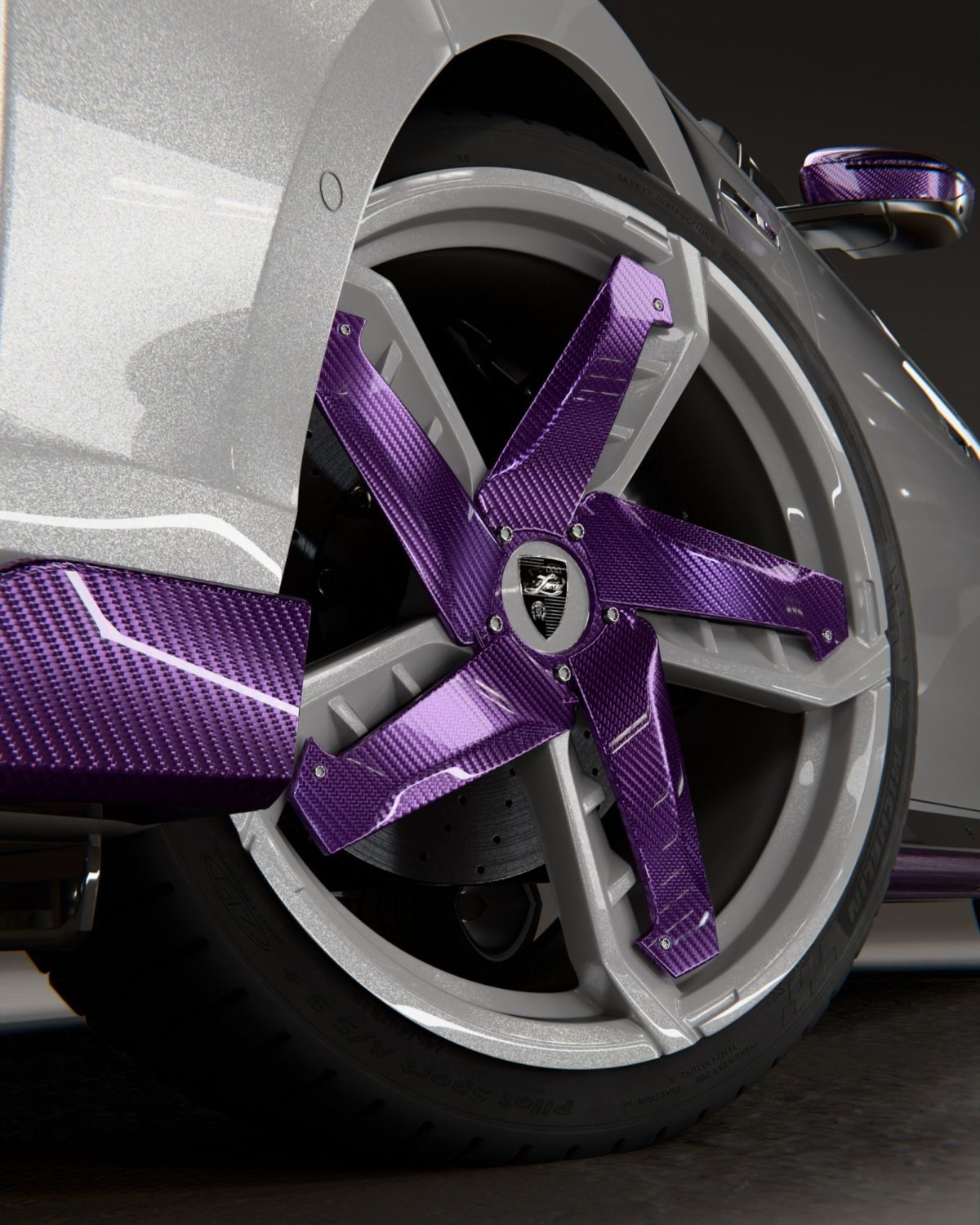 Справжній автомобіль лиходія: Larte Design створили фіолетовий карбоновий обвіс для BMW 7-Series - фото 7