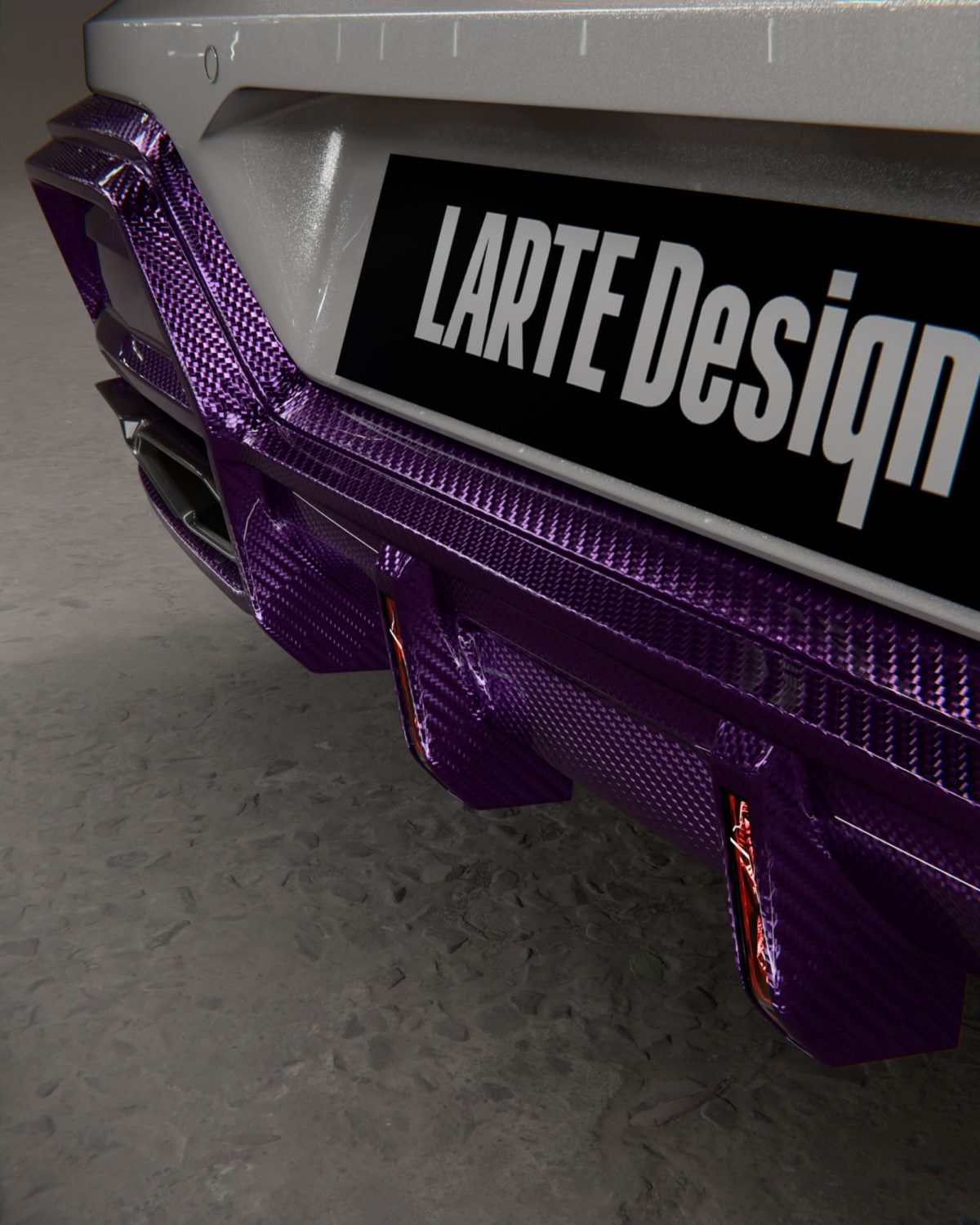 Справжній автомобіль лиходія: Larte Design створили фіолетовий карбоновий обвіс для BMW 7-Series - фото 8