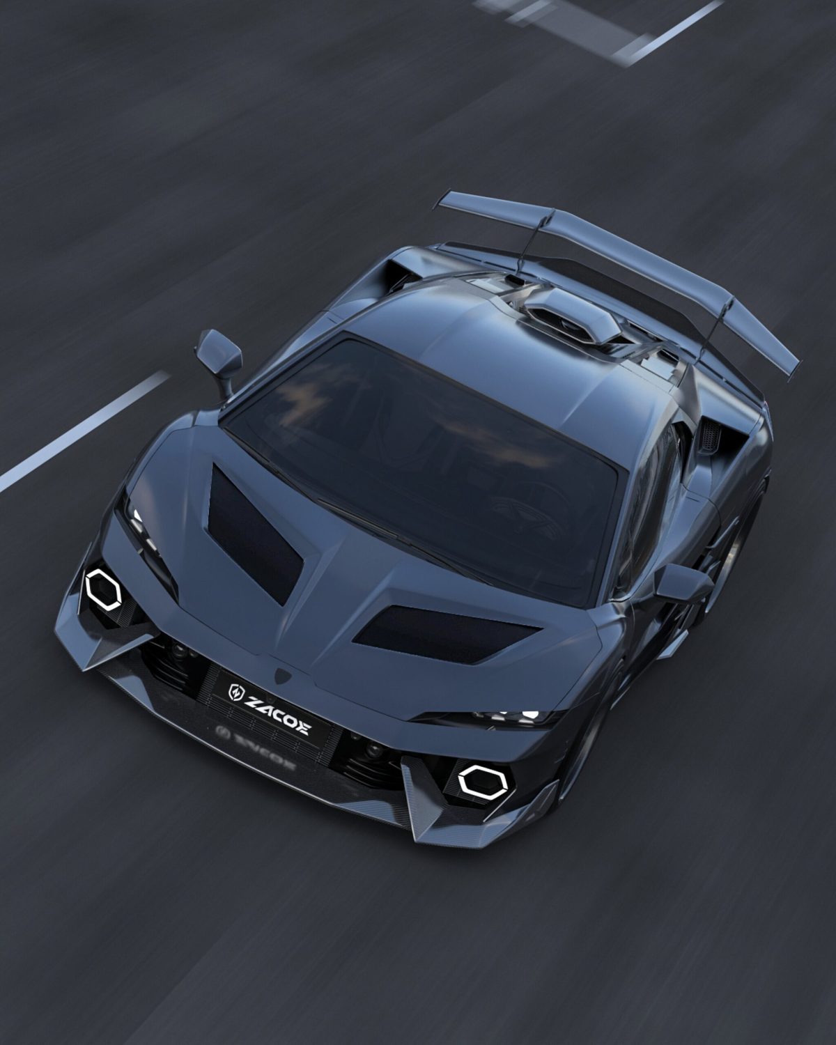 Екстремальний тюнінг для Lamborghini Temerario: карбоновий бодікіт у стилі Huracan STO від Zacoe - фото 6