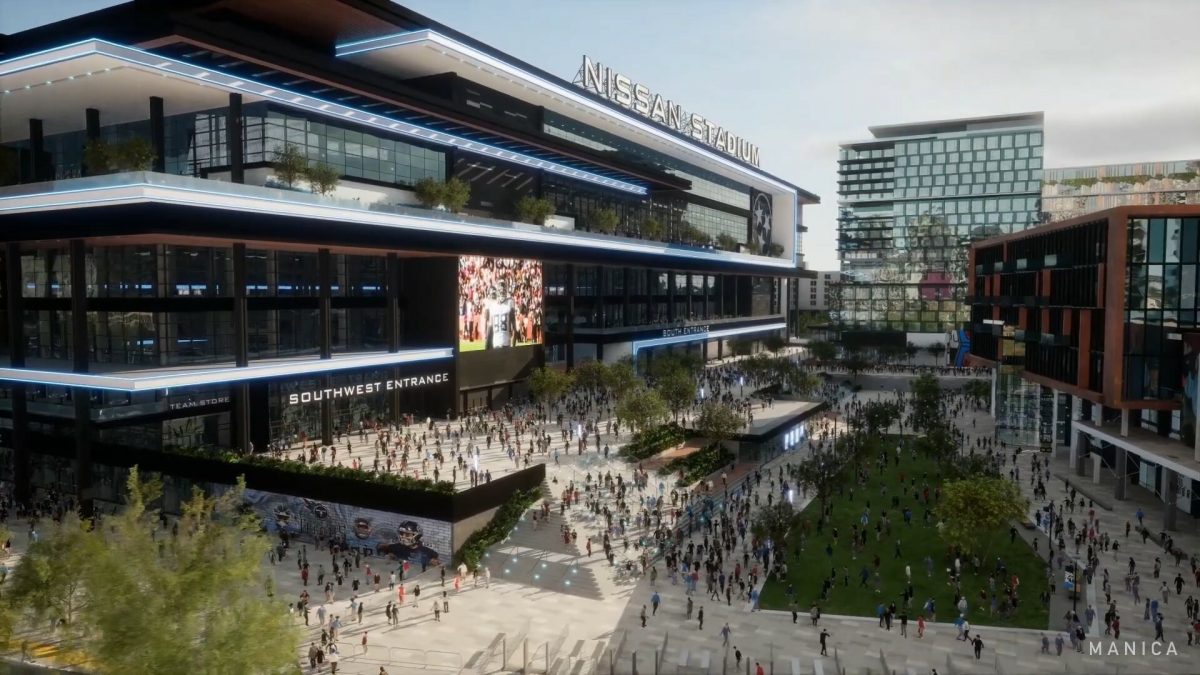 Nissan показав розкішний VIP-клуб на новому стадіоні Tennessee Titans - фото 8