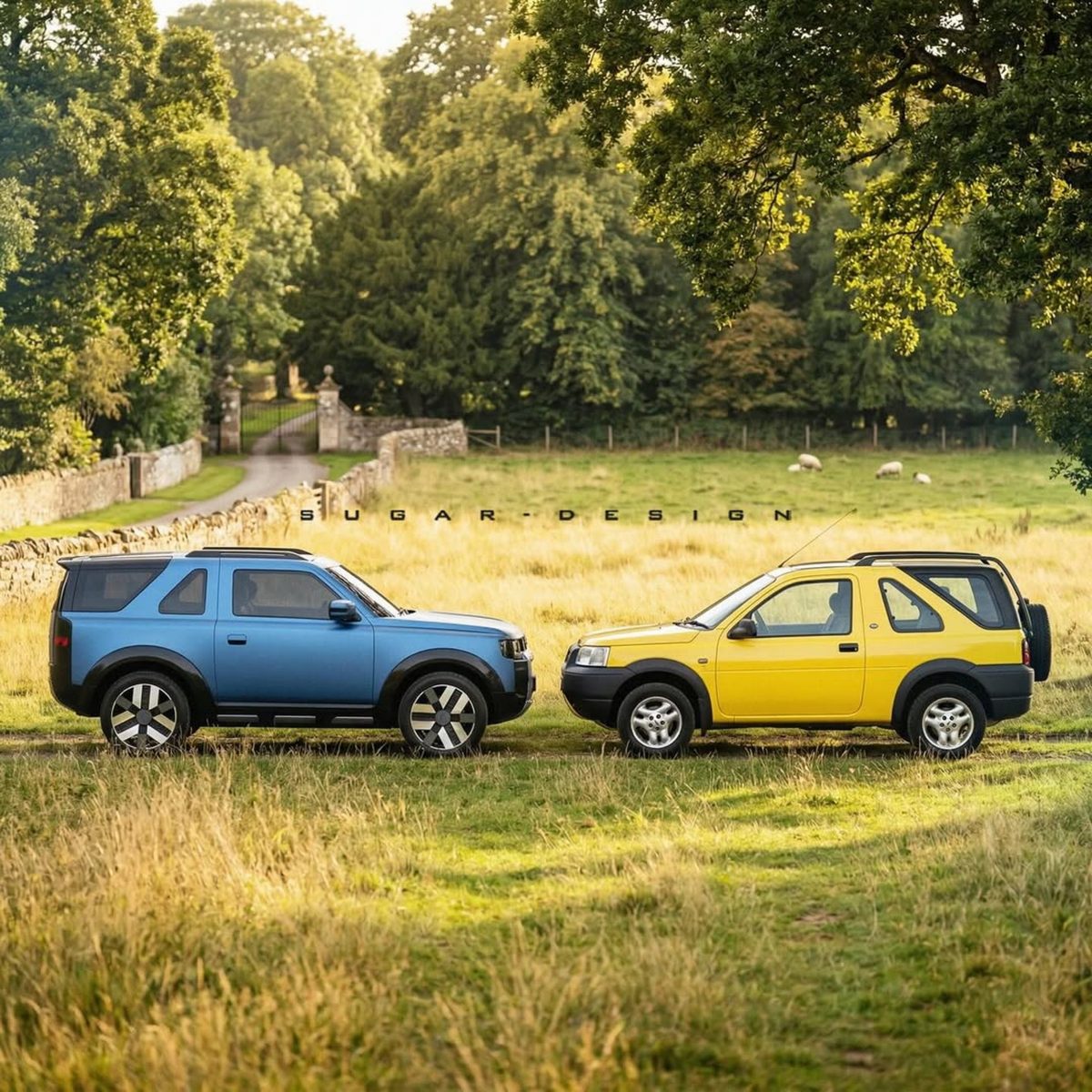 Яким міг би бути новий Land Rover Freelander: дизайнер показав яскравий дводверний концепт - фото 6