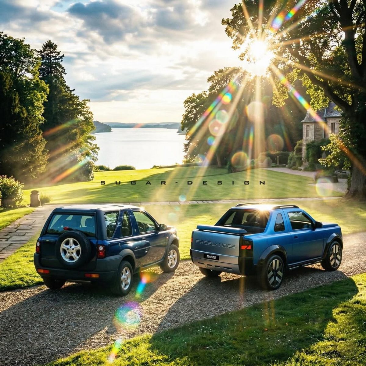 Яким міг би бути новий Land Rover Freelander: дизайнер показав яскравий дводверний концепт - фото 7