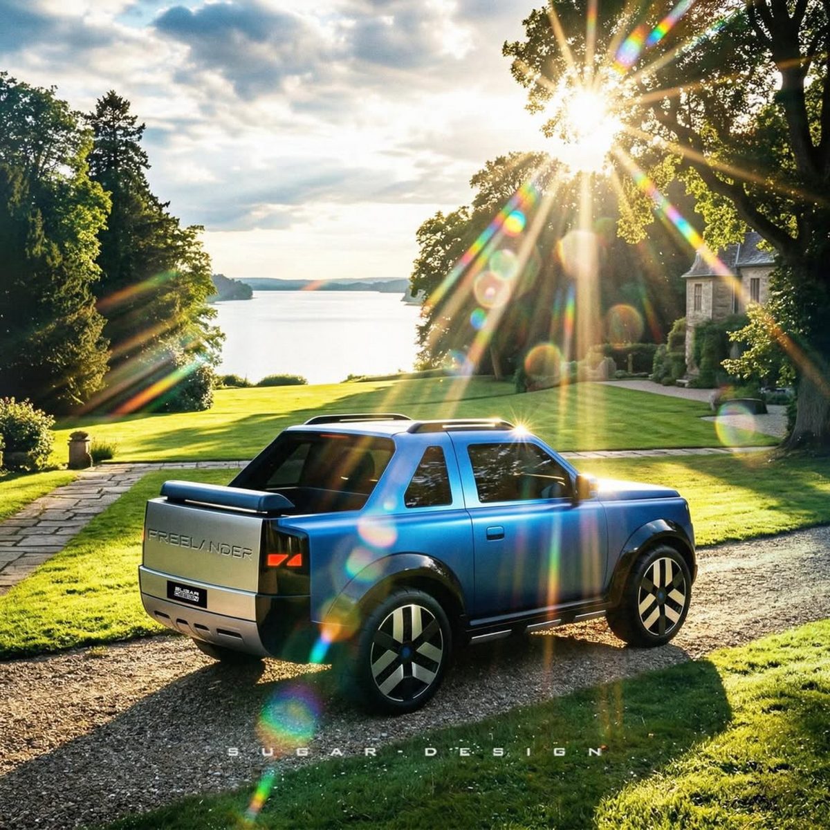 Яким міг би бути новий Land Rover Freelander: дизайнер показав яскравий дводверний концепт - фото 8