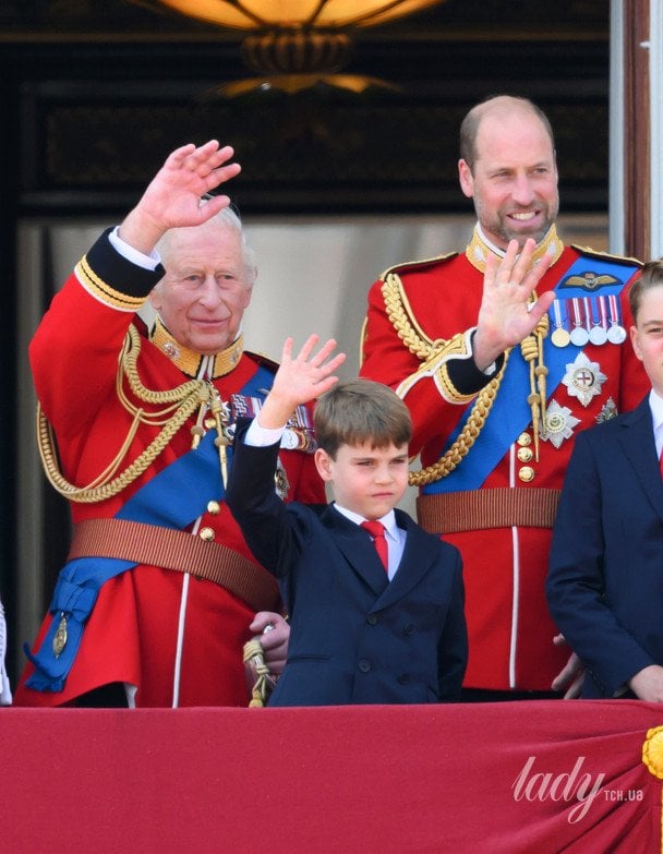 Король Чарльз, принц Луї та принц Вільям / © Getty Images