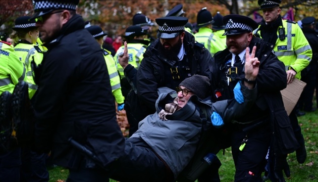 У Лондоні на протесті проти заборони Palestine Action затримали понад 500 осіб
