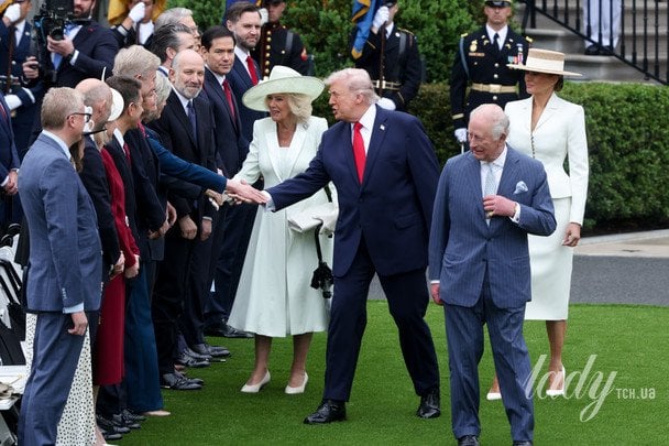 Королева Камілла, Дональд Трамп, король Чарльз і Меланія Трамп / © Getty Images