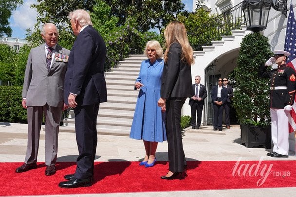 Король Чарльз, королева Камілла, Дональд і Меланія Трампи / © Associated Press