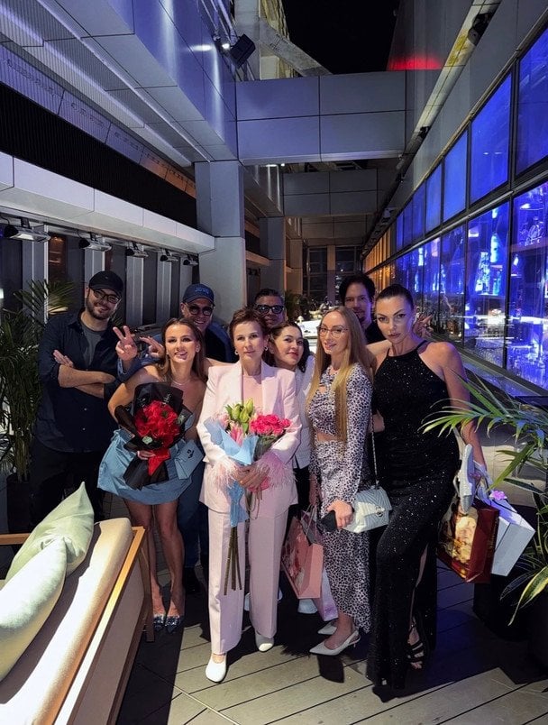 Жан-Клод Ван Дамм на дні народження Альони Каверіної / © instagram.com/alenak705