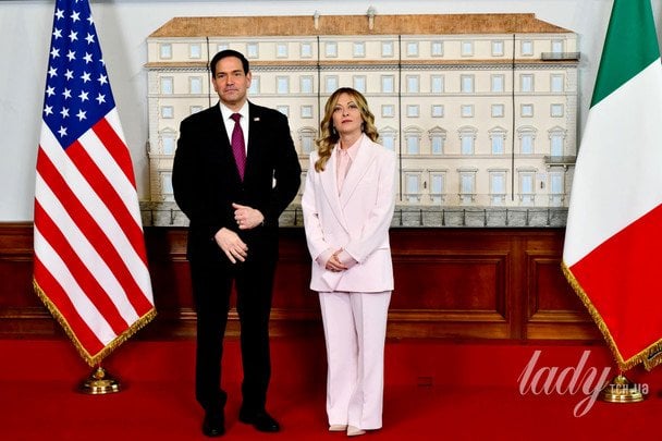 Марко Рубіо і Джорджа Мелоні / © Associated Press