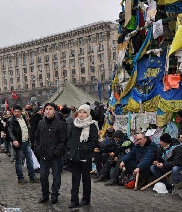 Марія Бурмака з братом / © facebook.com/maria.burmaka