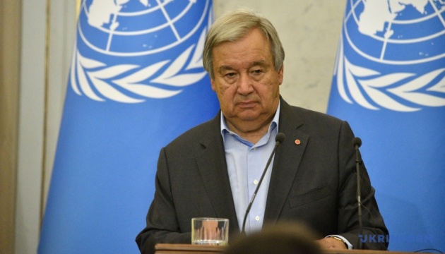 Генсек ООН «глибоко занепокоєний» погрозами Росії завдати нових ударів по Києву