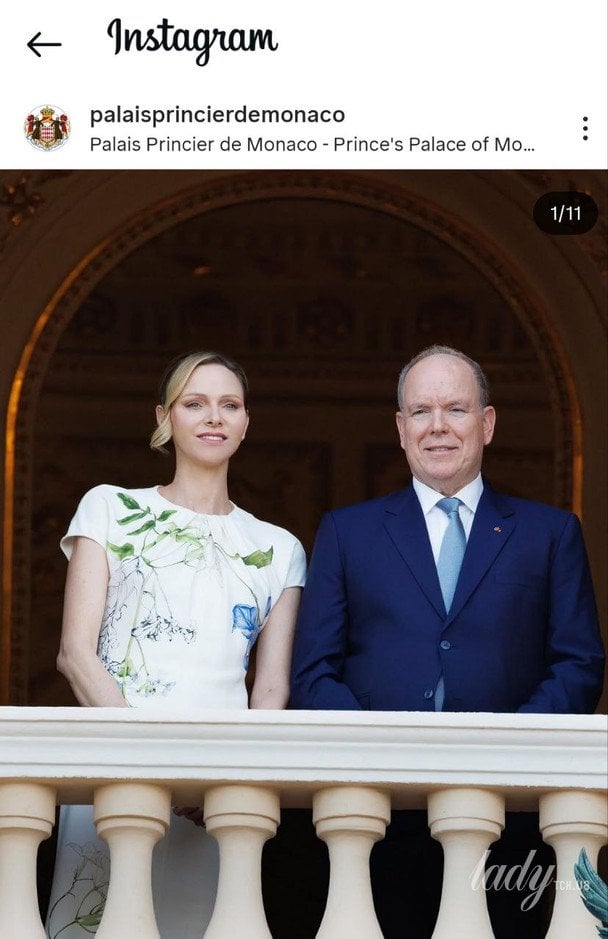 Княгиня Шарлін та князь Альбер II / © Instagram княжої родини Монако