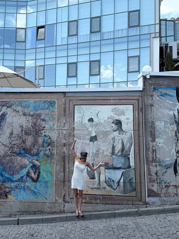 Ганна Різатдінова в Одесі / © instagram.com/anna_rizatdinova