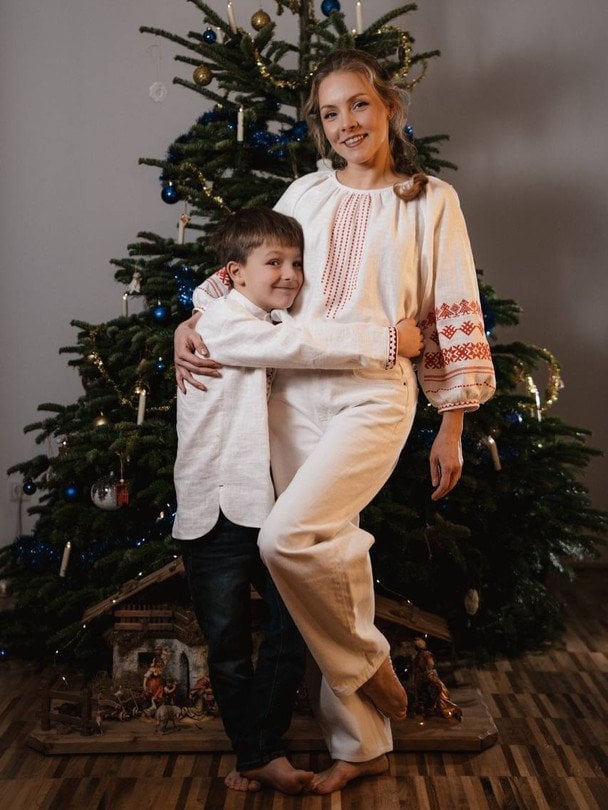 Олена Шоптенко з сином / © instagram.com/alena_shoptenko