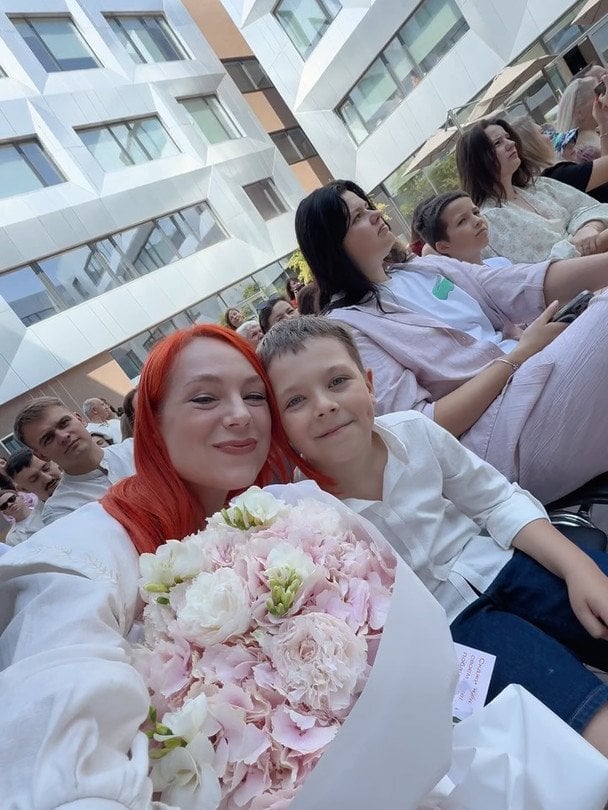 Світлана Тарабарова з сином / © instagram.com/tarabarova