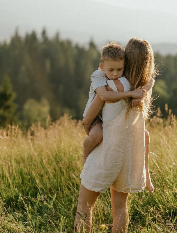 Анна Кошмал із сином / © instagram.com/smorkovkina