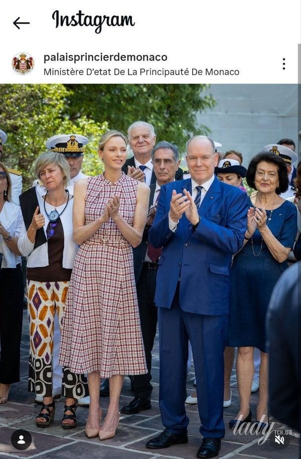 Княгиня Шарлін і князь Альбер II / © Instagram княжої родини Монако