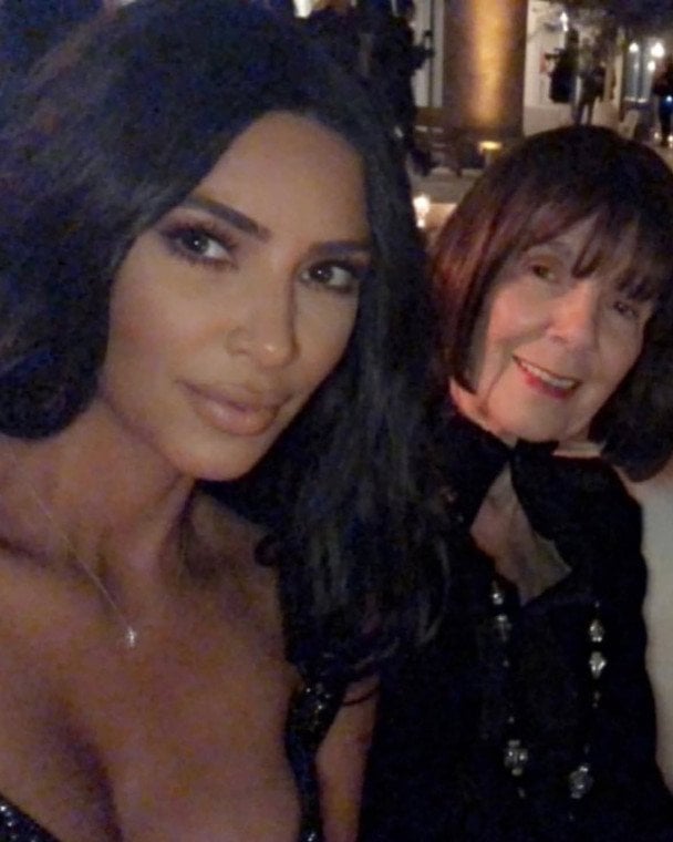 Кім Кардашян із бабусею / © instagram.com/kimkardashian