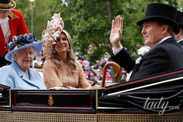 Королева Нідерландів Максима і королева Єлизавета II на Royal Ascot 2019 / © Associated Press