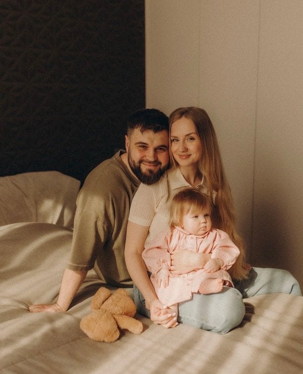 Влад Шевченко із дружиною та донькою / © instagram.com/vlad.shevchenko_
