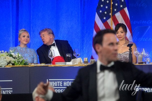 Керолайн Левітт і Дональд Трамп / © Associated Press
