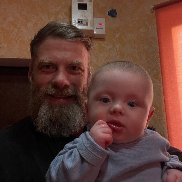 Володимир Ращук з сином / © instagram.com/volodymyr_rashchuk